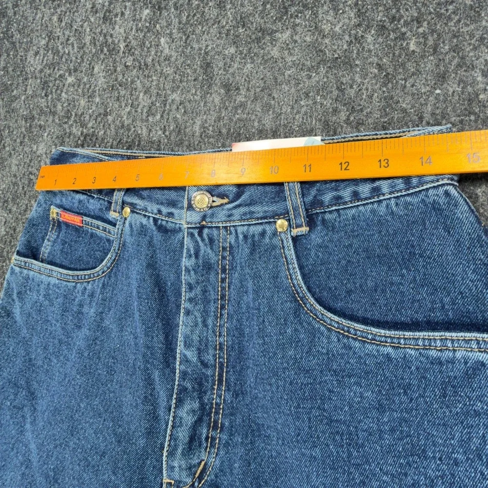 Lawman 90s Vintage High Rise Denim Shorts Womens 11/12 Blue NWT VERA YR77